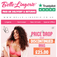 Belle Lingerie email thumbnail