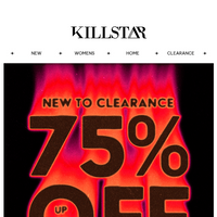 KILLSTAR UK email thumbnail