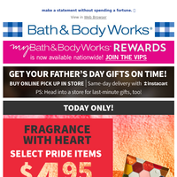 Bath and Body Works email thumbnail