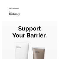 The Ordinary email thumbnail