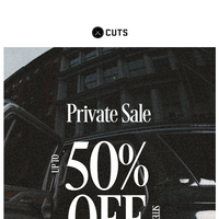 Cuts Clothing email thumbnail