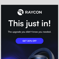 Raycon email thumbnail