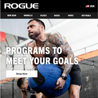 Rogue Fitness email thumbnail