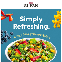 Cafe Zupas email thumbnail