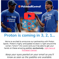 PickleballCentral email thumbnail