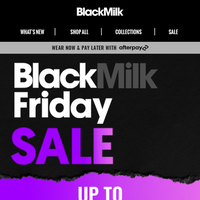 Black Milk Clothing email thumbnail