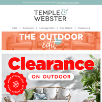 Temple & Webster email thumbnail