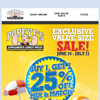 Popeye's Supplements Calgary email thumbnail