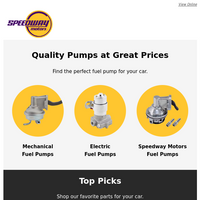 Speedway Motors email thumbnail