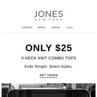 Jones New York email thumbnail