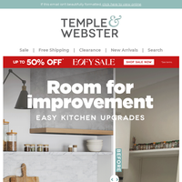 Temple & Webster email thumbnail