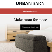 Urban Barn email thumbnail