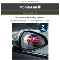 Mobile Fun UK email thumbnail