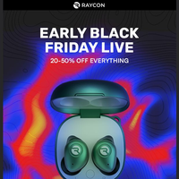 Raycon email thumbnail