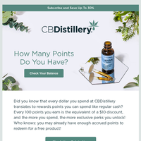 The CBDistillery email thumbnail