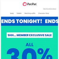 PatPat email thumbnail