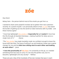 ZOE email thumbnail