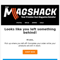 The Mag Shack email thumbnail