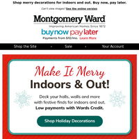 Montgomery Ward email thumbnail