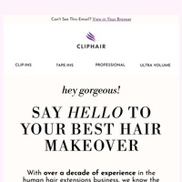 Cliphair email thumbnail