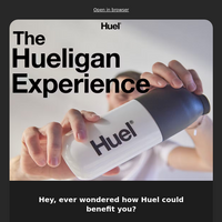 Huel UK email thumbnail