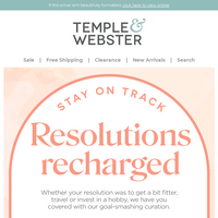 Temple & Webster email thumbnail