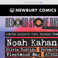 Newbury Comics email thumbnail