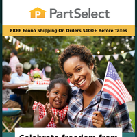 PartSelect.com email thumbnail