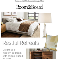 Room & Board email thumbnail