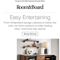 Room & Board email thumbnail