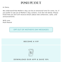 Posh Peanut email thumbnail