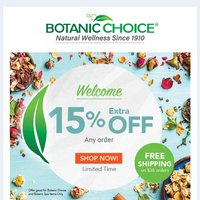 Botanic Choice email thumbnail