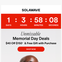 SolaWave email thumbnail