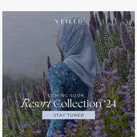 Veiled Collection email thumbnail