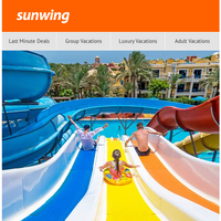 Sunwing Vacations email thumbnail