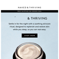 naked + thriving email thumbnail