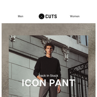 Cuts Clothing email thumbnail