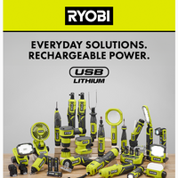 RYOBI Tools email thumbnail