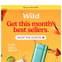 Wild Natural Deodorant email thumbnail