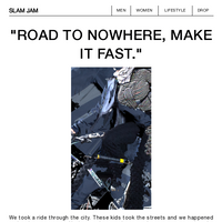 Slam Jam email thumbnail