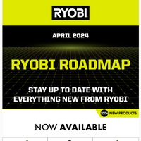 RYOBI Tools email thumbnail