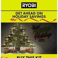 RYOBI Tools email thumbnail