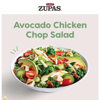 Cafe Zupas email thumbnail