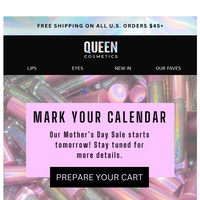 Queen Cosmetics email thumbnail