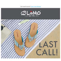 Lamo Footwear email thumbnail