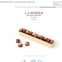 L.A. Burdick Chocolate email thumbnail