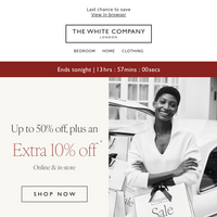 The White Company UK email thumbnail