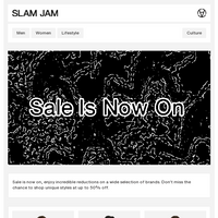 Slam Jam email thumbnail