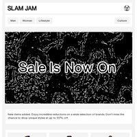 Slam Jam email thumbnail