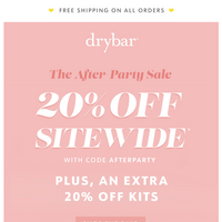 Drybar email thumbnail